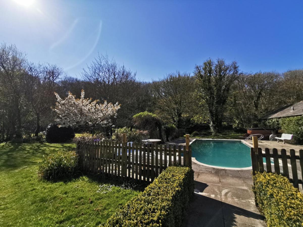 Rose In Vale Country House Hotel St Agnes  Exterior foto